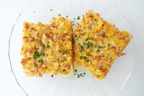 Flammkuchen Toast