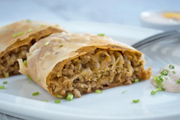Faschierte-Kraut-Strudel