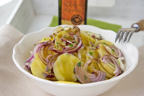 Kartoffelsalat mit Kernöl