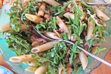 Rucola-Nudelsalat