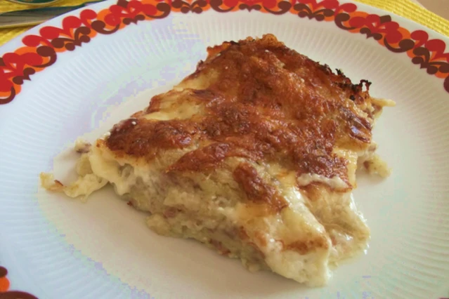 Faschiertes-Kartoffelnudeln