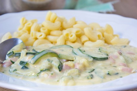 Obers-Zucchini