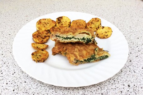 Bärlauch-Cordon Bleu