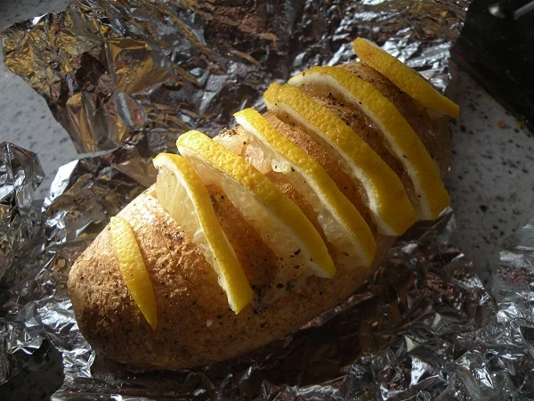 Zitronenkartoffeln
