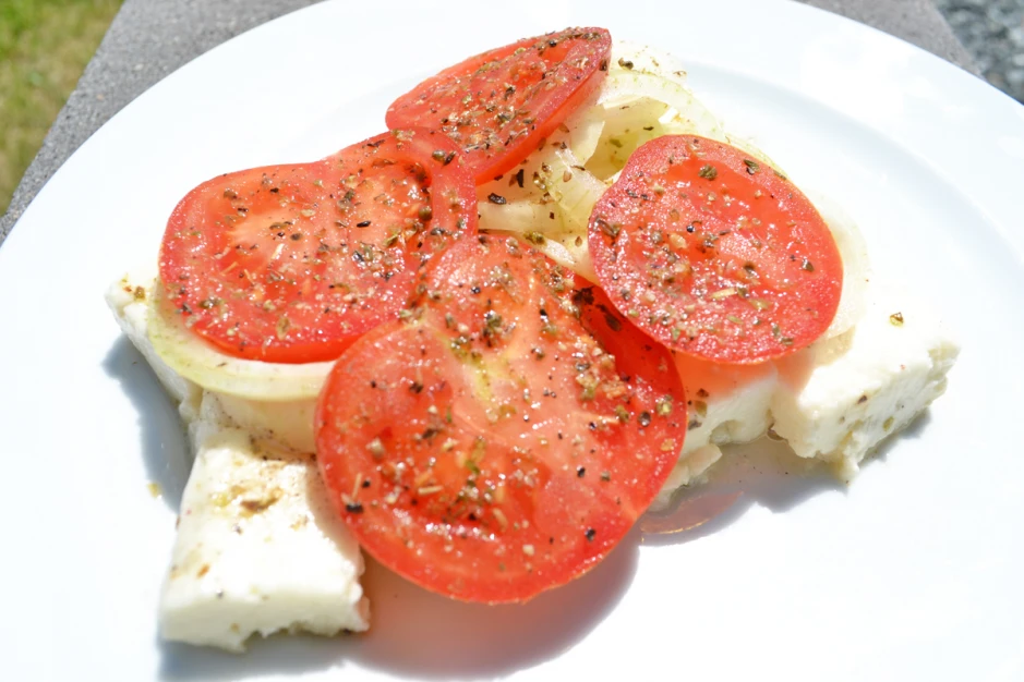 Gegrillter Schafsk&auml;se