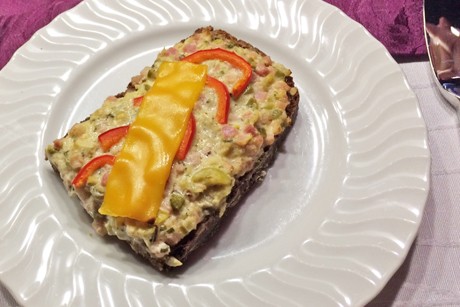 Überbackenes Bauernbrot