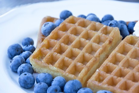 Joghurtwaffeln mit Vanille