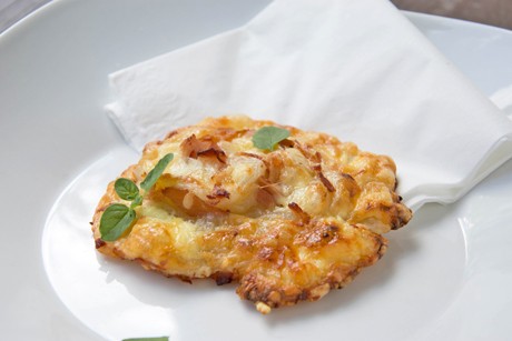 Pikante Blätterteigschnecken