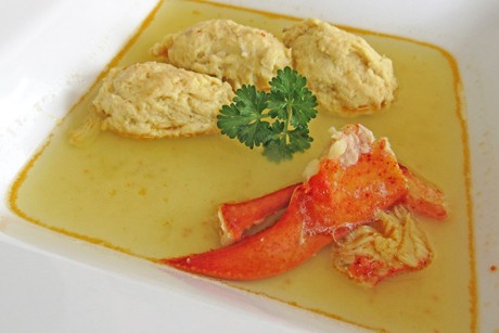 Fischfarcenockerl