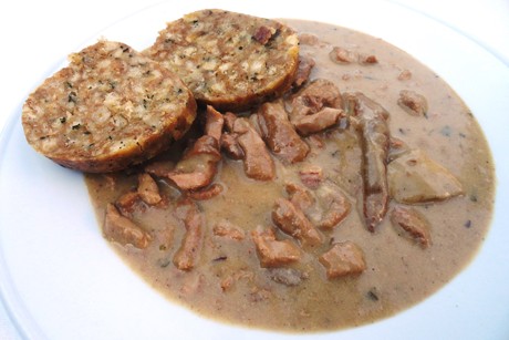 Geschnetzeltes mit Pilzen