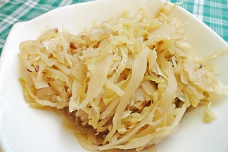Warmer Krautsalat