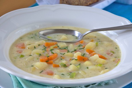 Cremige Gemüsesuppe