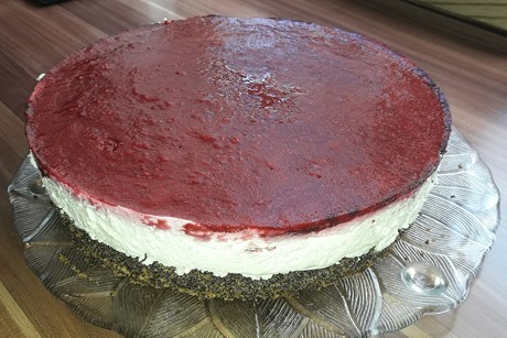 Mohn-Himbeer-Kuchen