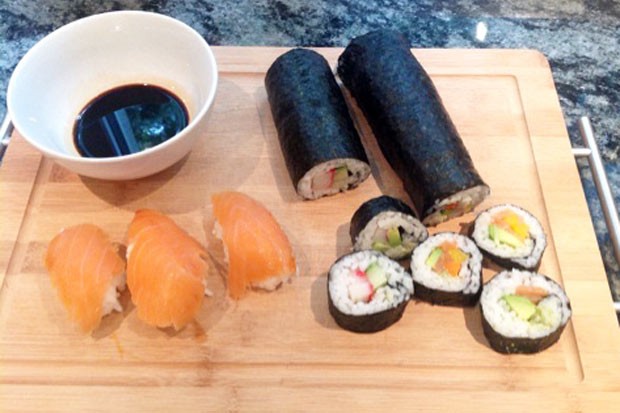 Japanische Sushi