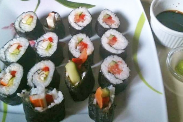 Japanische Sushi