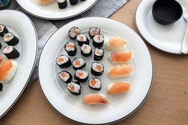 Japanische Sushi