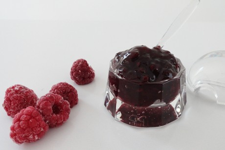 Vaters Lieblingshimbeermarmelade