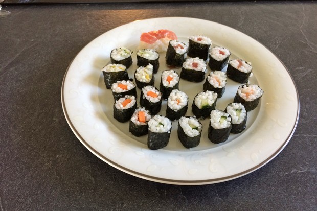 Japanische Sushi