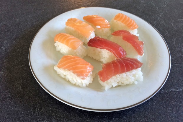 Japanische Sushi