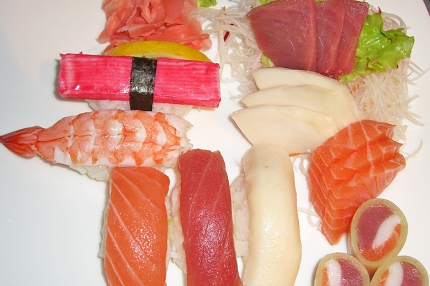 Japanische Sushi