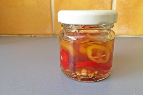 Marinierte Chilischoten