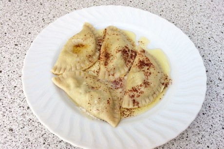 Nudeltaschen mit Bärlauch