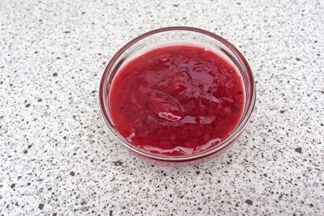 Warme Fruchtsauce