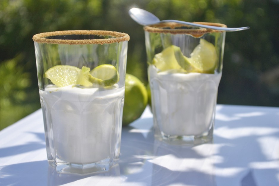 Feiner Limettenschaum