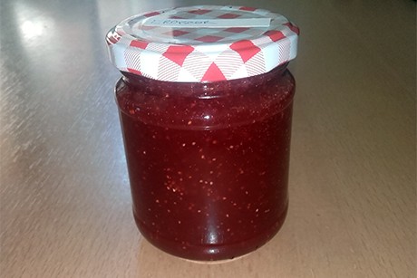 Erdbeer-Rhabarber Marmelade