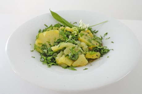 Kartoffelsalat mit Bärlauch