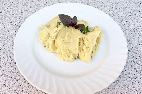 Kartoffelpüree mit Kräuter