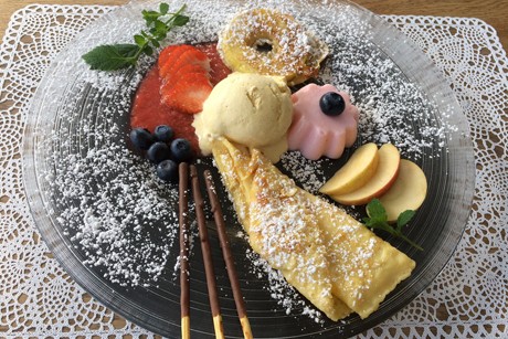 Allerlei mit Mövenpick Vanilleeis