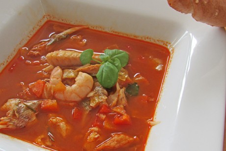 Paprika Fischsuppe