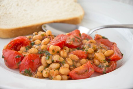 Mediterrane Bohnen