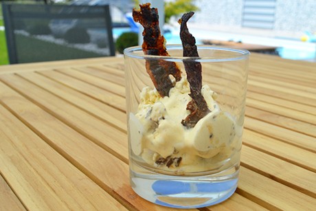 Bacon mit Eis