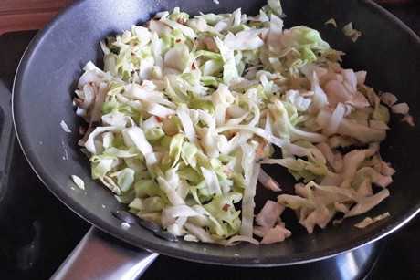 Gebratenes Frühkraut