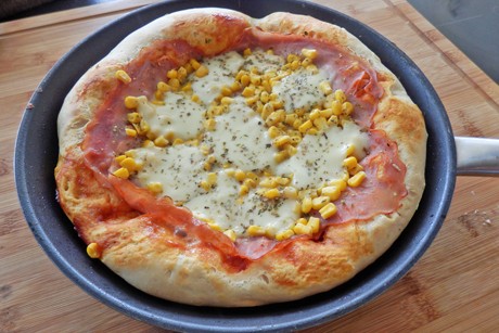 Pfannenpizza