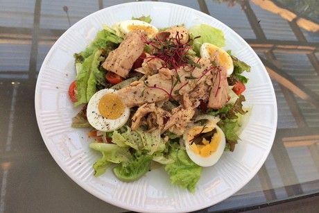 Gemischter Salat mit Thunfisch