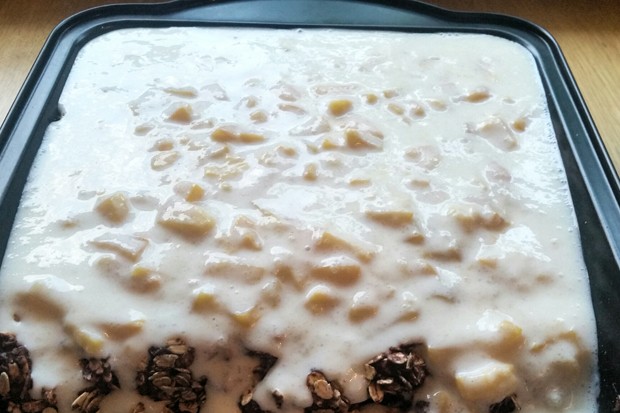 Cool Cake mit Pfirsichjoghurt