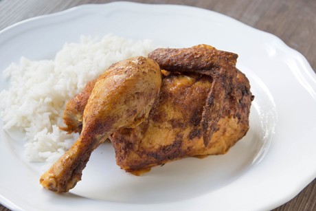 Einfaches Backofen-Huhn