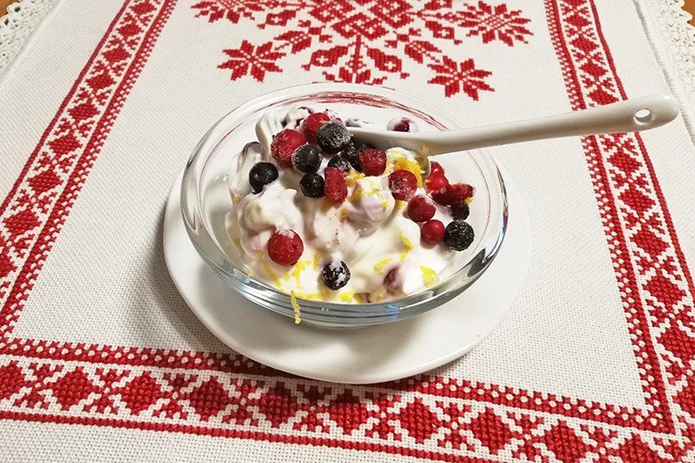 Topfen-Joghurt-Creme