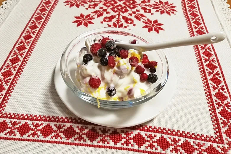 Topfen-Joghurt-Creme