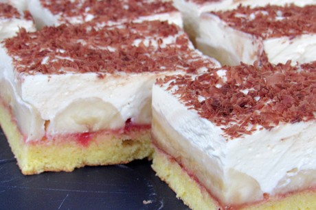 Bananenschnitten mit Mascarpone