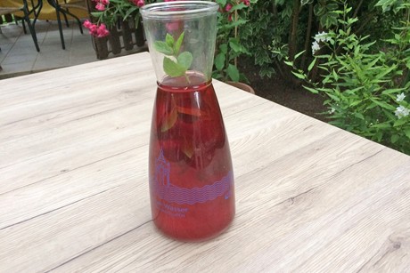 Sommertee mit Minze