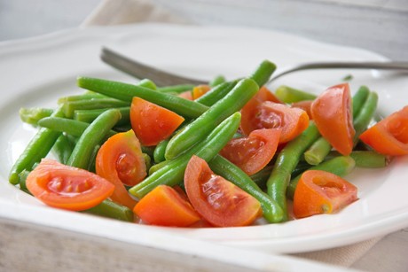 Leichter Fisolensalat
