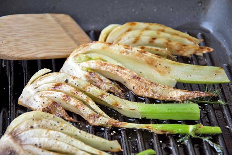 Gegrillter Fenchel