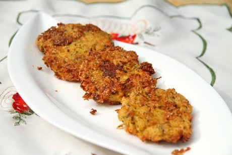 Karotten - Grieß - Puffer