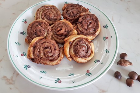 Nutella-Schnecken