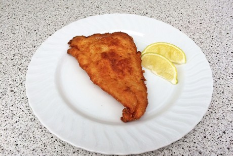 Panierter Fisch
