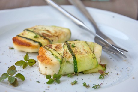 Gegrillter Halloumi